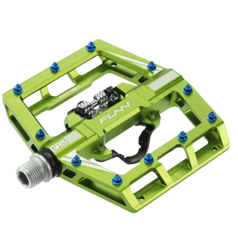 FUNN MAMBA single-sided pedals, green