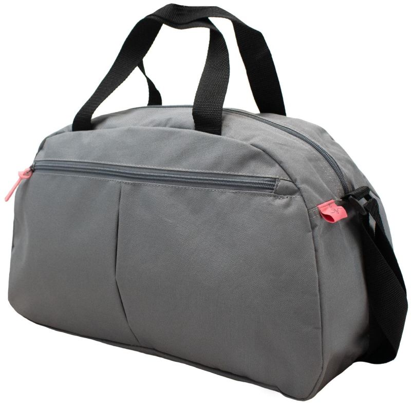 Sports Bag A3050 Grey-Black SEMI LINE