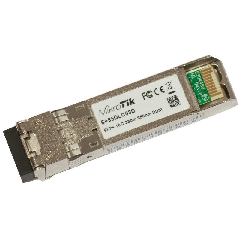 SFP+ Transceiver Mikrotik S+85DLC03D 1G / 10G Dual LC UPC MM 300 m