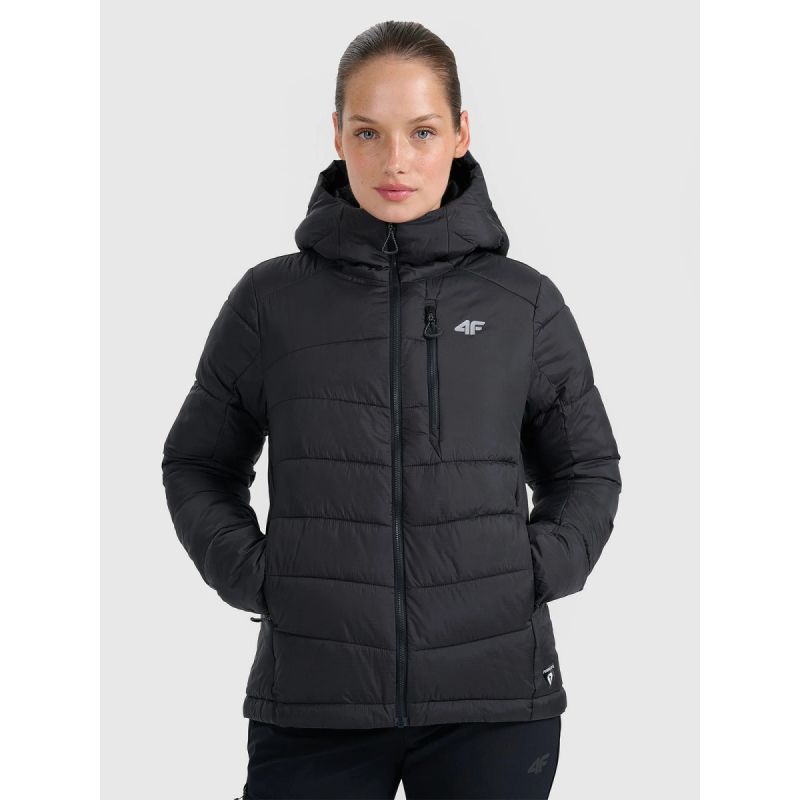 Women's down trekking jacket with Primaloft Silver filling 4FRAW25TDJAF0792-20S