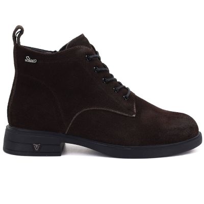 Vinceza Stivali leather ankle insulated suede Vinceza