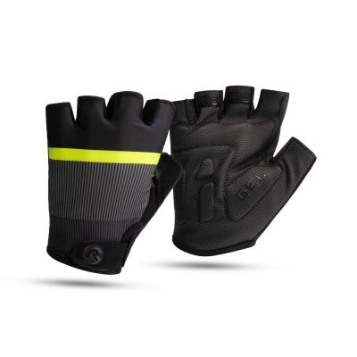Rogelli Guanti hero II black-fluorescent