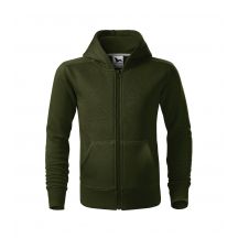 Malfini Felpa Children's Trendy Zipper (military)