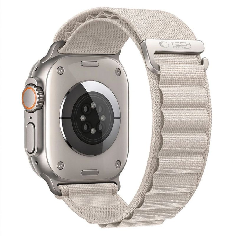 Tech-Protect Nylon Pro Strap for Apple Watch 44 / 45 / 46 / 49 mm – Beige