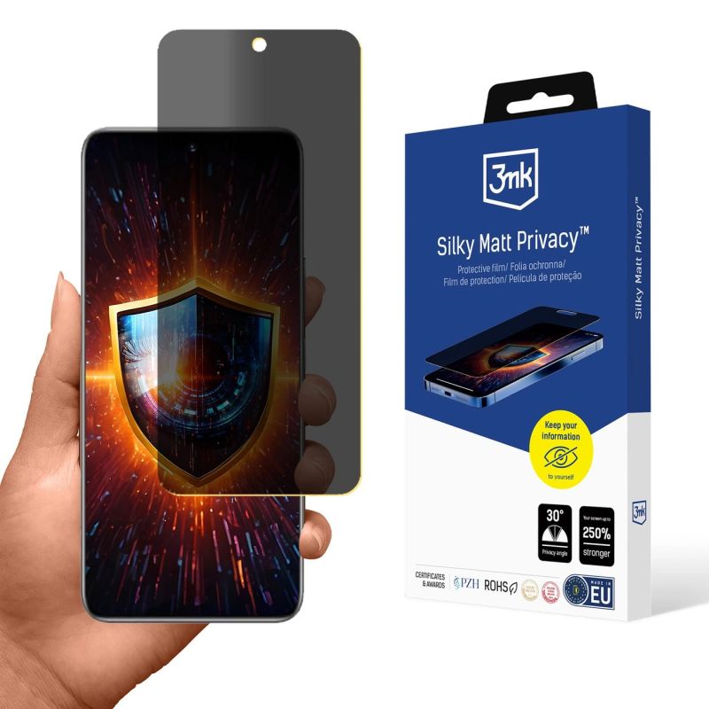 Privacy screen protector 3mk Silky Matt Privacy for Honor 200