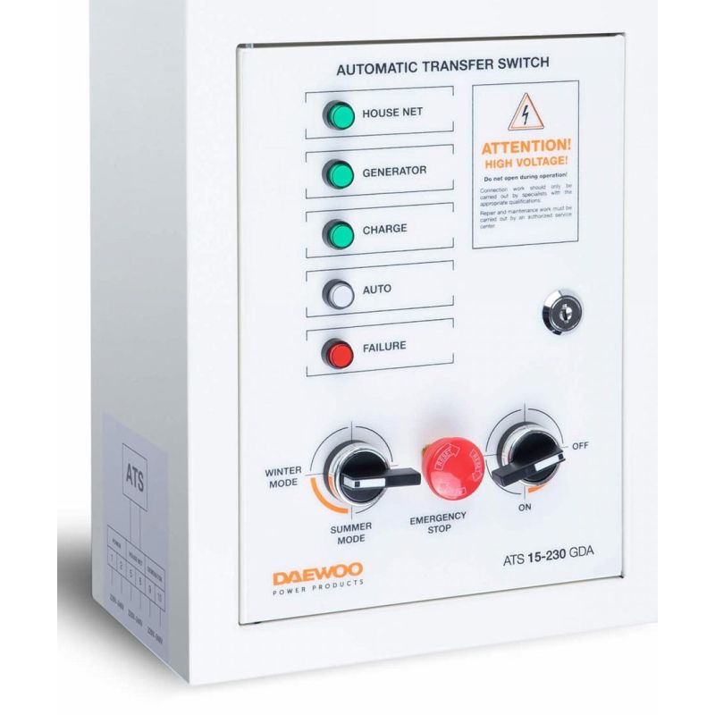 Daewoo ATS15-230GDA automatic transfer switch (ATSs)