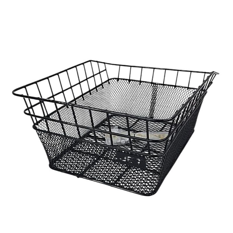 Rear bicycle basket, wire/mesh, tapered HT-193A