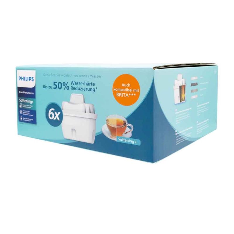 Philips AWP230P6/31 Wasserfilterkartuschen Softening+ 6-pack