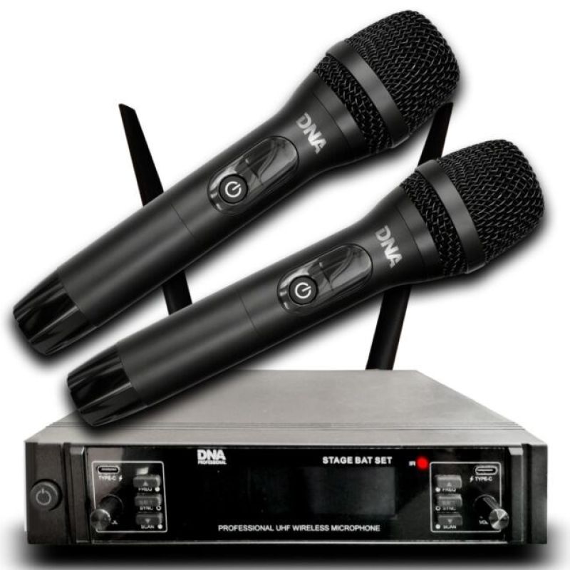 DNA STAGE BAT SET wireless set 2x battery
