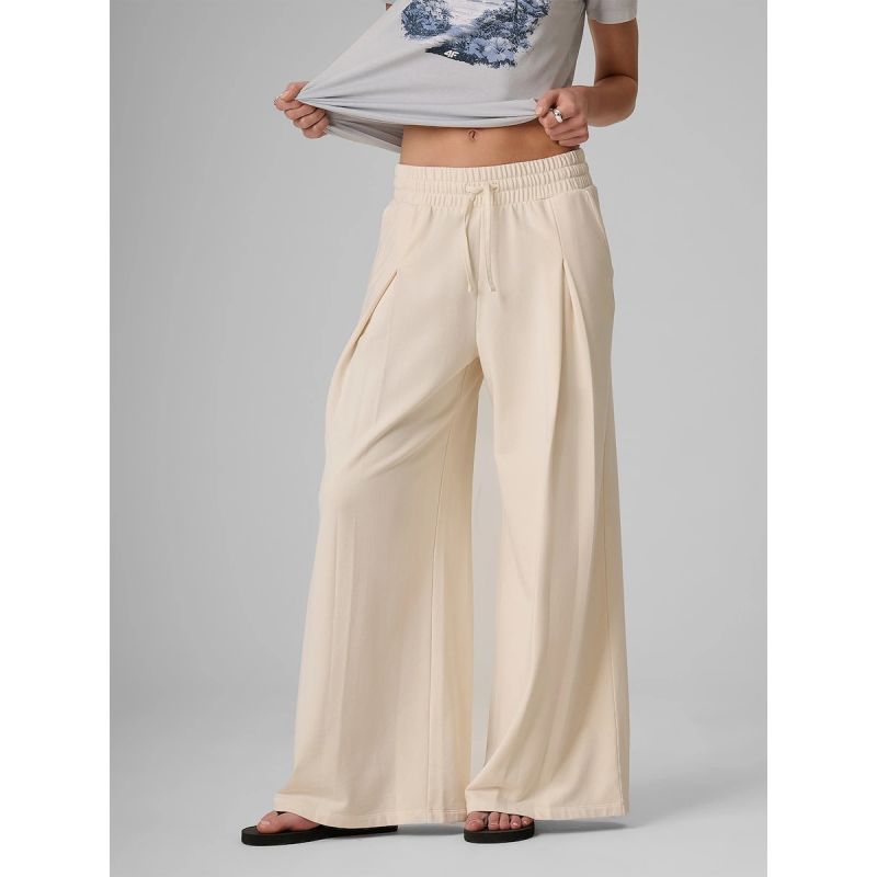 4f Pantaloni della tuta wide-leg