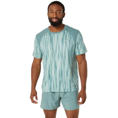 Asics Maglietta Road All Over Print SS Top