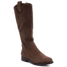 S.Barski Stivali openwork suede S.Barski
