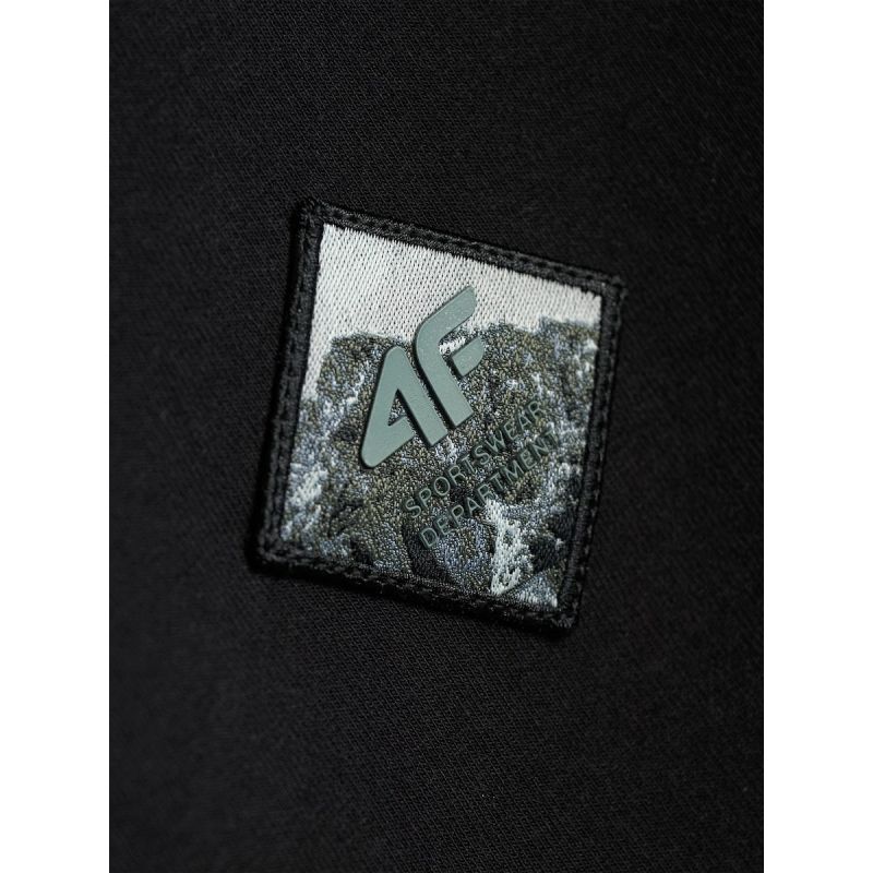 4f Felpa regular hooded