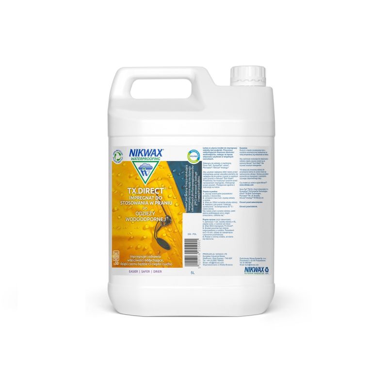 Wash-In Waterproofing Nikwax TX. Direct Wash-In 5L – 255P01
