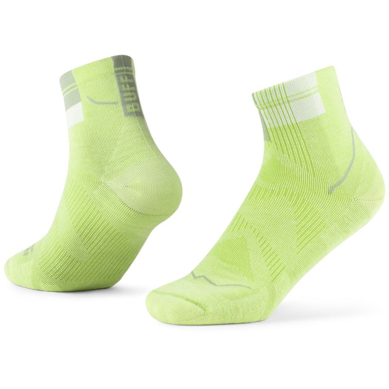 Buff COOLNET® QUARTER SOCK CQ LIME S 39/41 socks