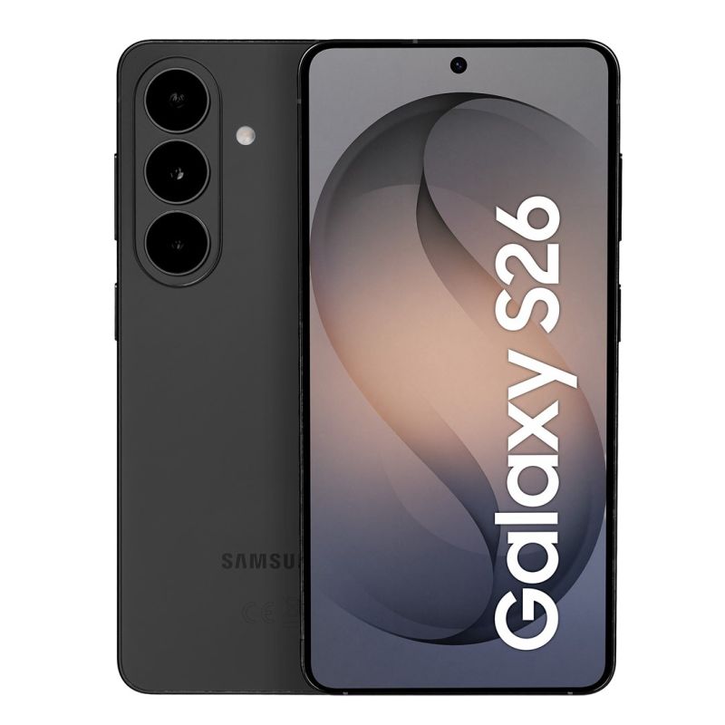 Samsung Galaxy S26 16 cm (6.3") Dual SIM Android 16.0 5G USB Type-C 12 GB 256 GB 4300 mAh Black