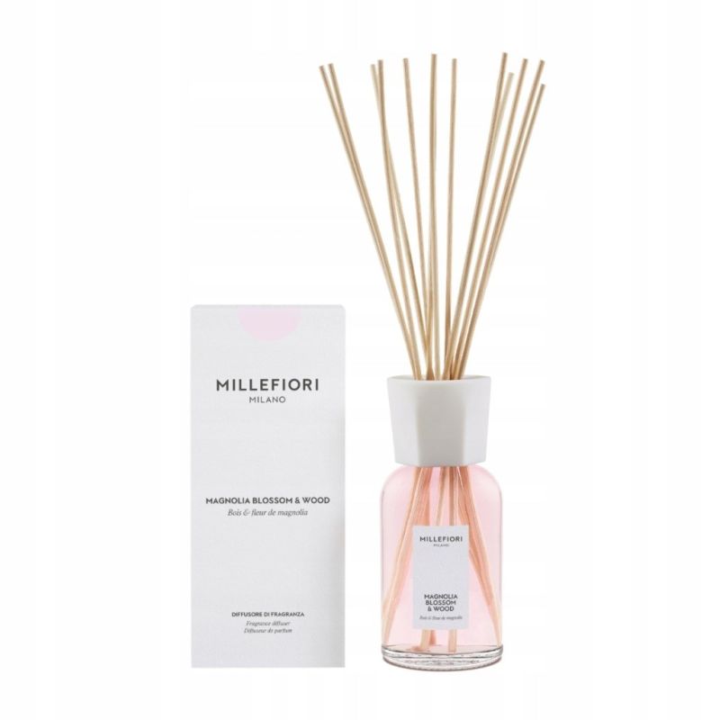 Fragrance sticks 500ml MAGNOLIA BLOSSOM & WOOD MILLEFIORI