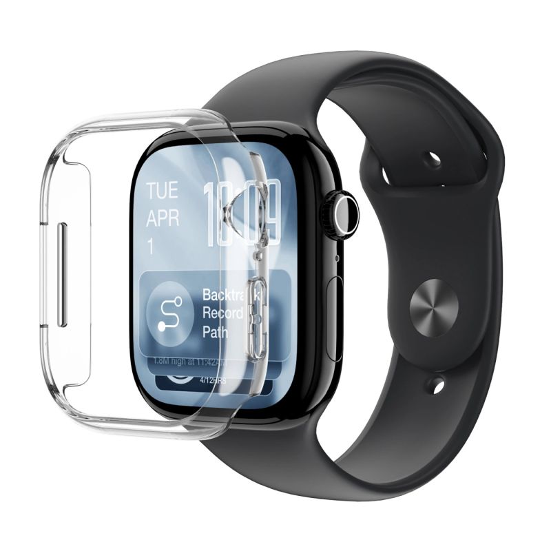 AmazingThing Minimal Protective Case for Apple Watch Series 11 46mm - Clear