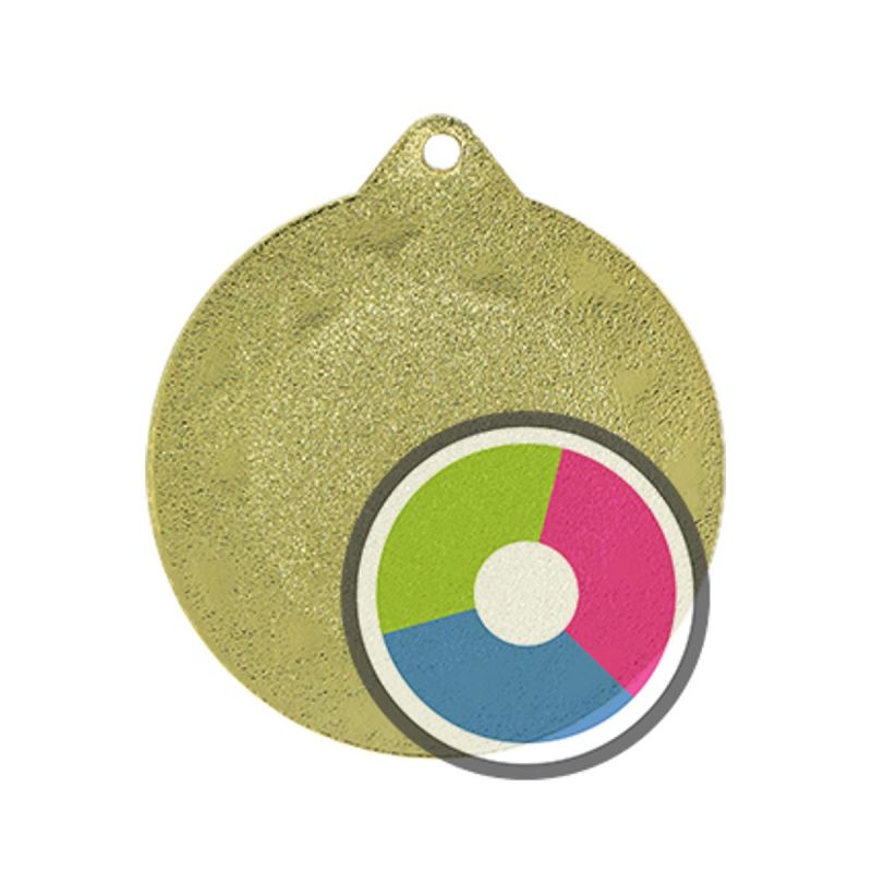 Medal with luxor jet print