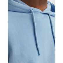 Jack&Jones Felpa con cappuccio jjestar basic sweat hood noos chambray