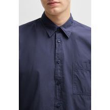 Boss Camicia Relegant short BLU