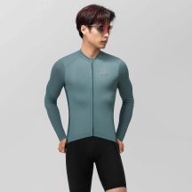 Rockbros Maglia road TO SKY cycling long sleeve gray-blue