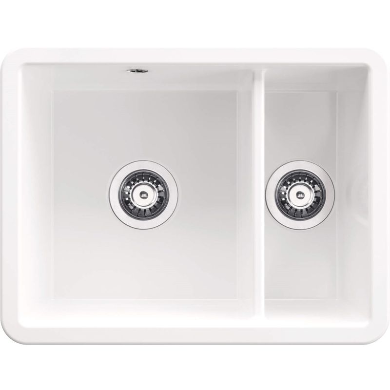 1.5-Bowl Ceramic Kitchen Sink
