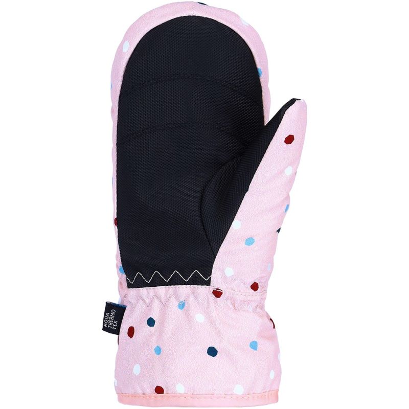 VIKING Minnis Kids winter gloves with a membrane, pink 1