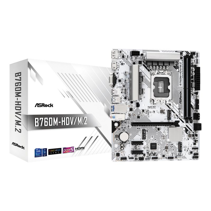 Asrock B760M-HDV/M.2 motherboard