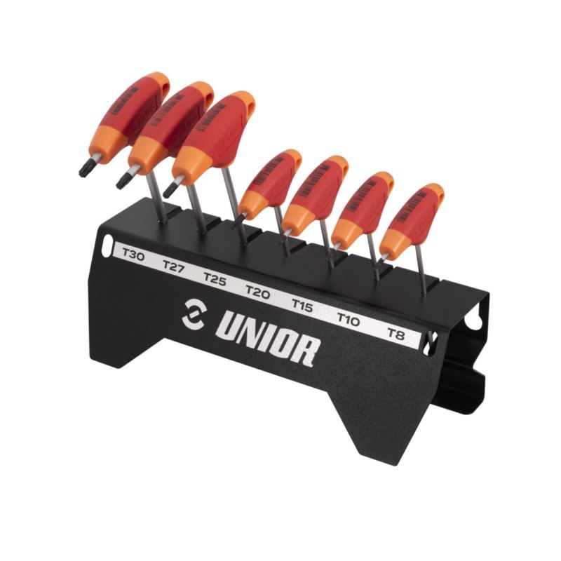 UNIOR TX Key Set with T-Handles 8–30 in Holder