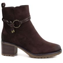 Potocki Stivali suede ankle on block, Potocki