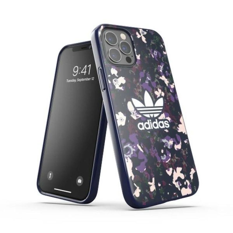 Adidas OR SnapCase Graphic case for iPhone 12 Pro / iPhone 12 - lilac
