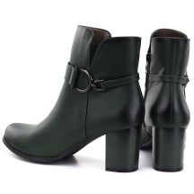 M. Daszyński Stivali insulated ankle with heel, M.Daszyński