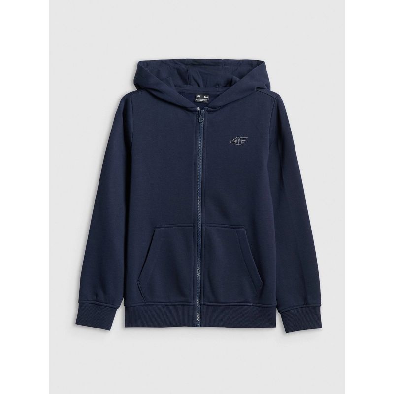 4f Felpa regular hooded