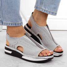 Rieker Sandali metallic comfortable slip-on