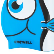 Crowell Cappello Nemo-Jr Silicone Swim -Blue