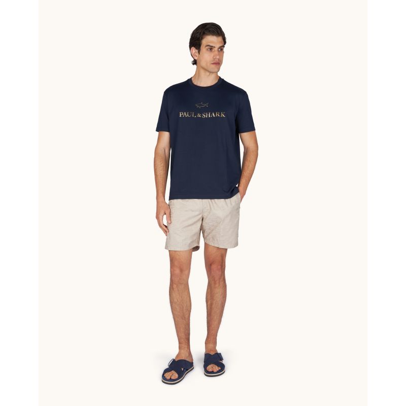 Paul&Shark Maglietta Cotton and Classic Cut, Logo