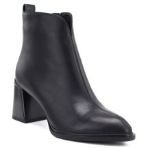 Vinceza Stivali leather high-heeled ankle Vinceza