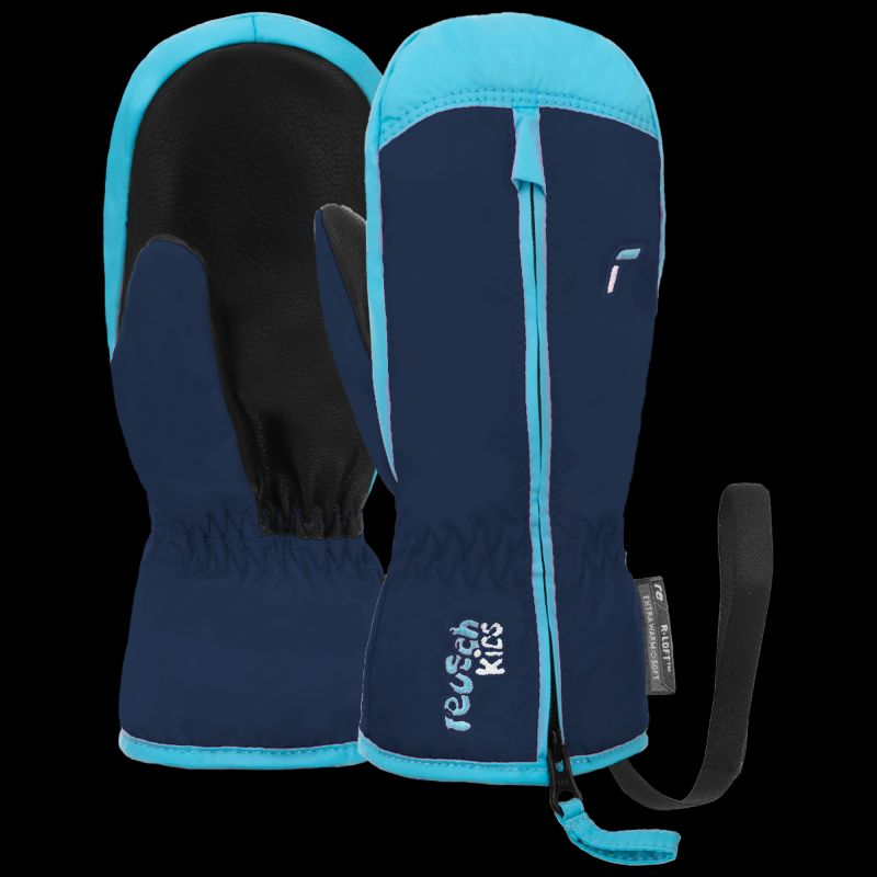 REUSCH Ben Mitten children's winter gloves waterproof mittens navy blue (62/85/408/4503)