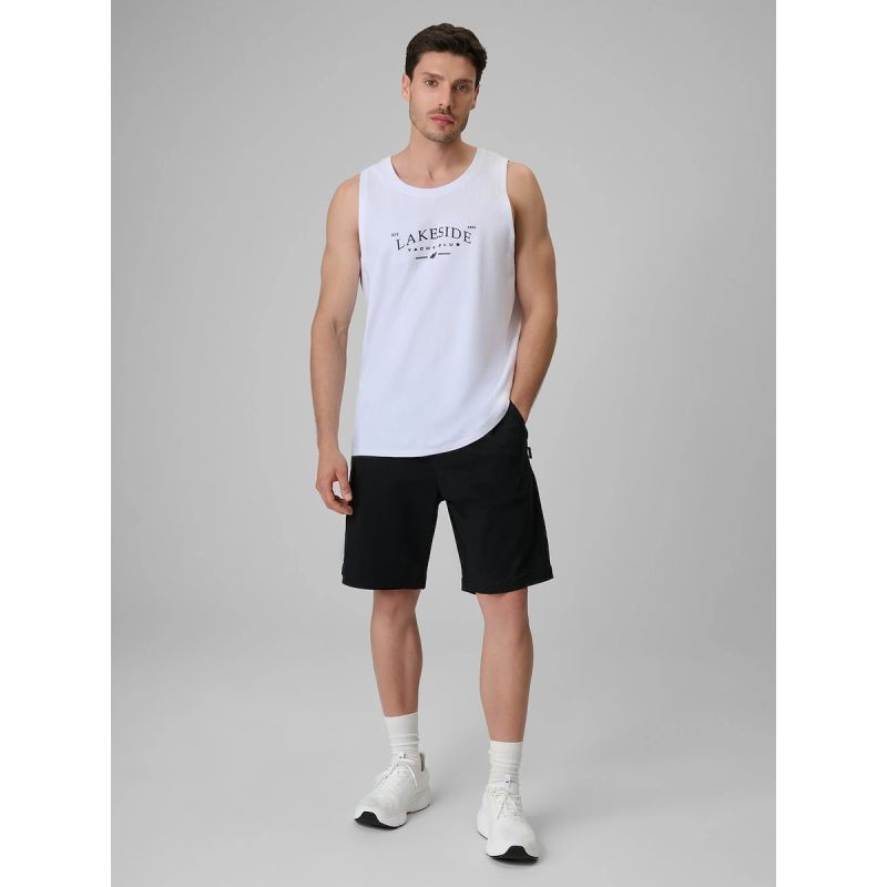 4f Maglietta regular sleeveless with print