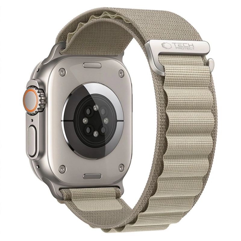 Tech-Protect Nylon Pro Band for Apple Watch 44 / 45 / 46 / 49 mm – beige-olive