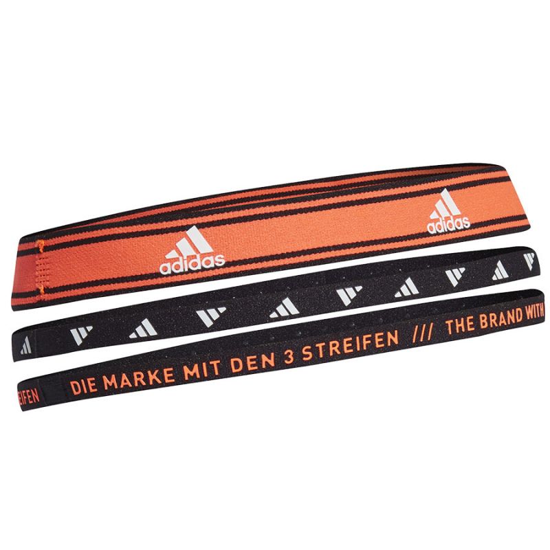 The adidas 3 Pack Hairband GS2..