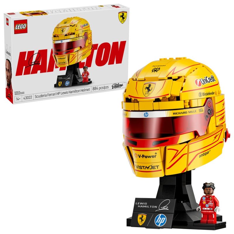 LEGO Editions 43022 - Lewis Hamilton Scuderia Ferrari HP Helmet