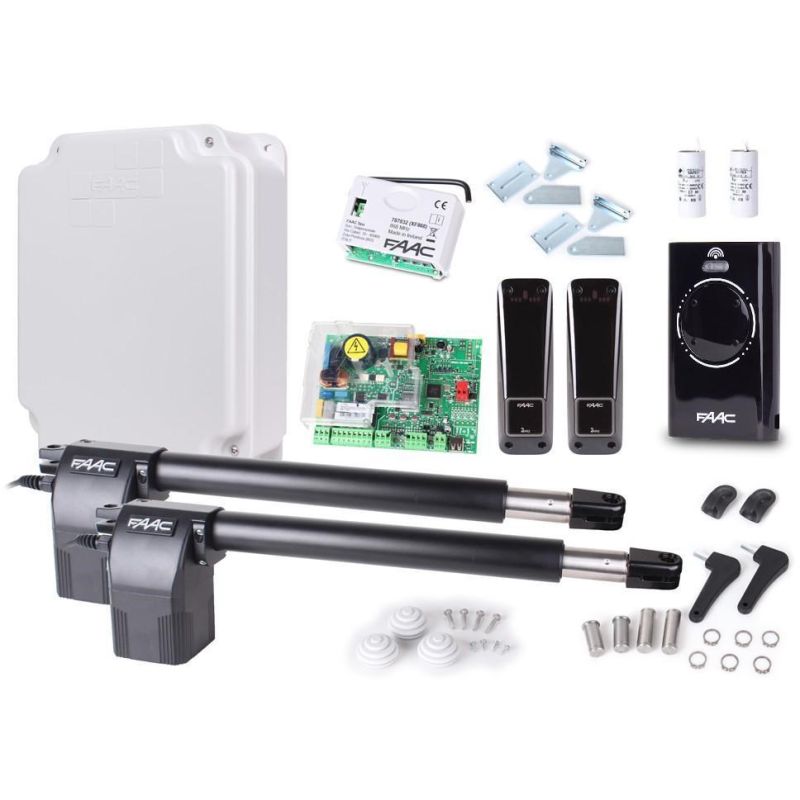 FAAC-ALFA-SHORT/KIT SWING GATE OPERATOR - KIT FOR DOUBLE-LEAF GATE
