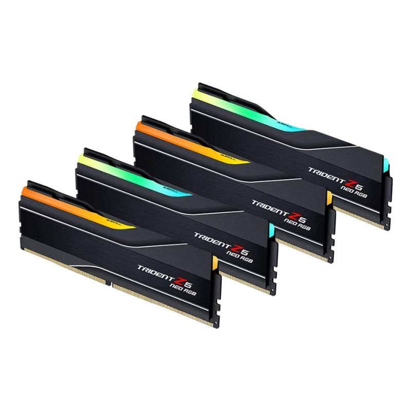 G.SKILL TRIDENT NEO AMD RGB DDR5 4X64GB 6000MHZ CL32 BLACK F5-6000J3244G64GX4-TZ5NR