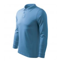 Malfini Polo Single J. LS azure