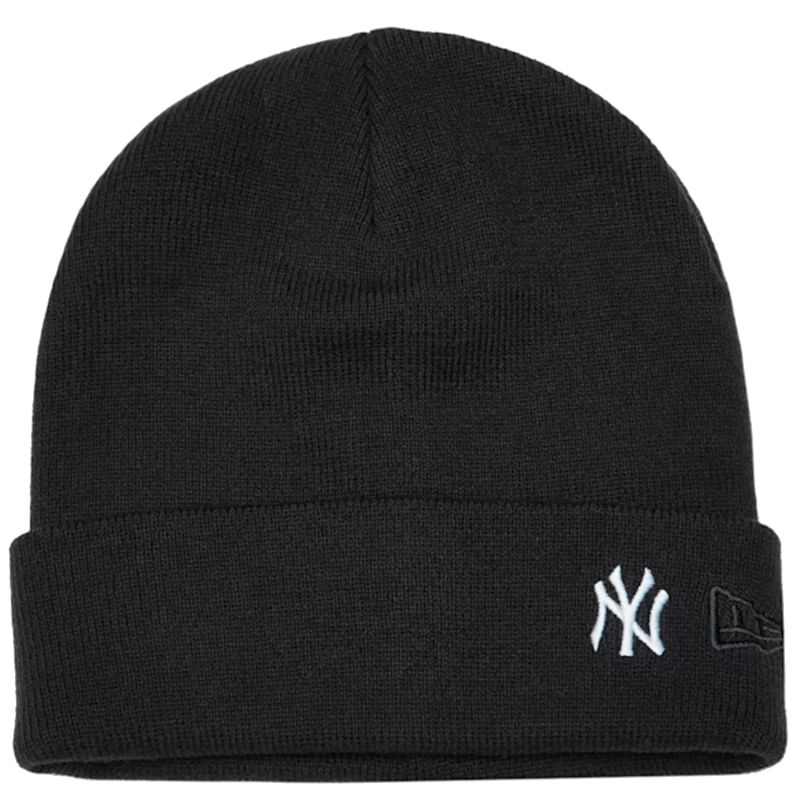 New Era Mini Logo Cuff Beanie New York Yankees Hat 60691117 Navy One Size