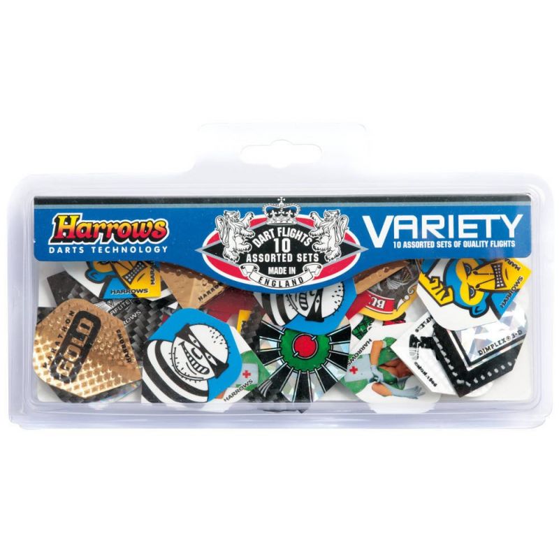 Harrows System Variety Pack Flights 10x3