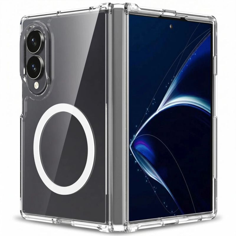 Tech-Protect FlexAir Hybrid MagSafe Case for Samsung Galaxy Z Fold 8 - Transparent