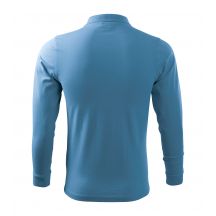 Malfini Polo Single J. LS azure